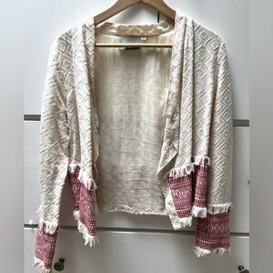 Vintage Chloe Oliver Blended Ideas jacket with fringe in size S.